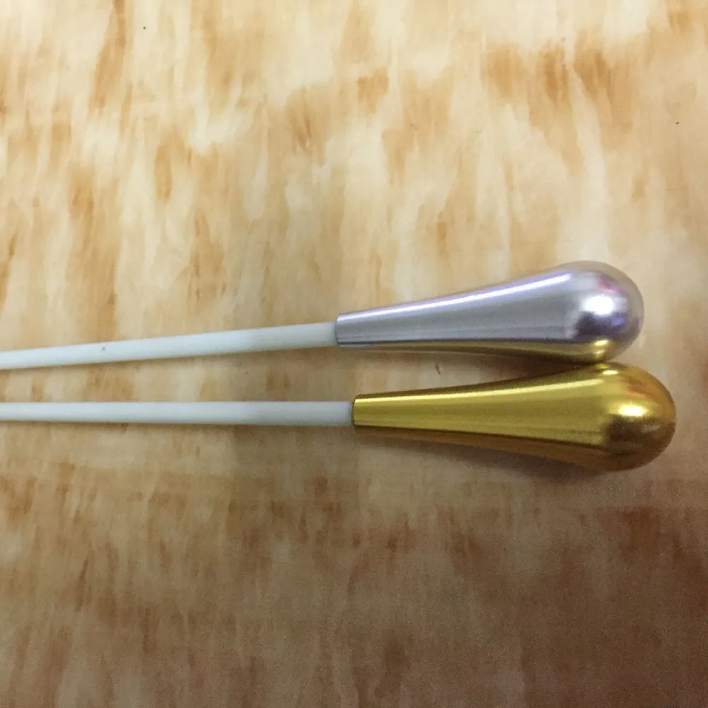 1pc Music Conductor Baton Band Conducting Baton Lightweight Metal Handle Musical Instrument Gold Silver Conductor Baton
1pc Music Conductor Baton Band Conducting Baton Lightweight Metal Handle Musical Instrument Gold Silver Conductor Baton