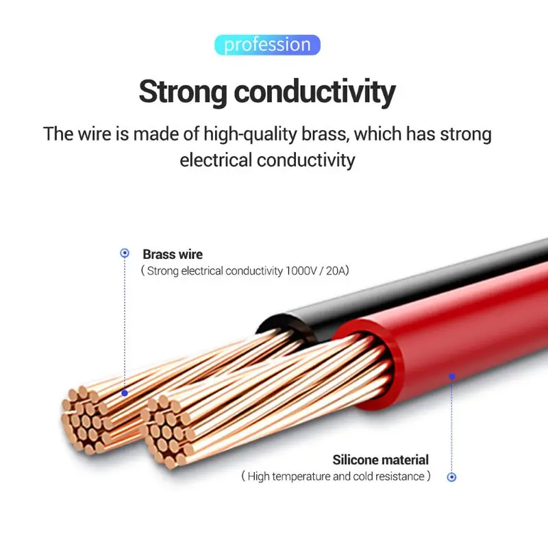 PT1034 Silicone Multimeter Test Lead + for Crocodile Test Clip 1000V Flame Retardant Needle Probe Replacement Part DropShipping
PT1034 Silicone Multimeter Test Lead + for Crocodile Test Clip 1000V Flame Retardant Needle Probe Replacement Part DropShipping