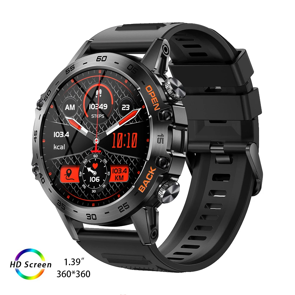 Outdoor Sports Smart Watch for Men Women 1.39" HD Screen Smartwatch Men's Wristwatch Clock Waterproof Watches Fitness Bracelet
Outdoor Sports Smart Watch for Men Women 1.39" HD Screen Smartwatch Men's Wristwatch Clock Waterproof Watches Fitness Bracelet