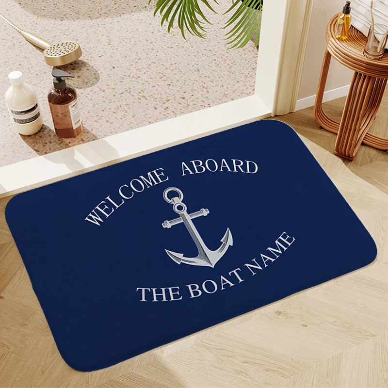 

Anchor Rugs Welcome Mat Prayer Rug Doormat Entrance Door Carpets Living Room Mats Custom Kitchen Carpet Home Bath Foot Bathroom