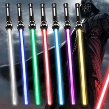 

2022 Lighting Lightsaber Star Wars RGB Metal Detachable Laser Sword Children's Lighting Toys Action Figure Figurine Mandalorian