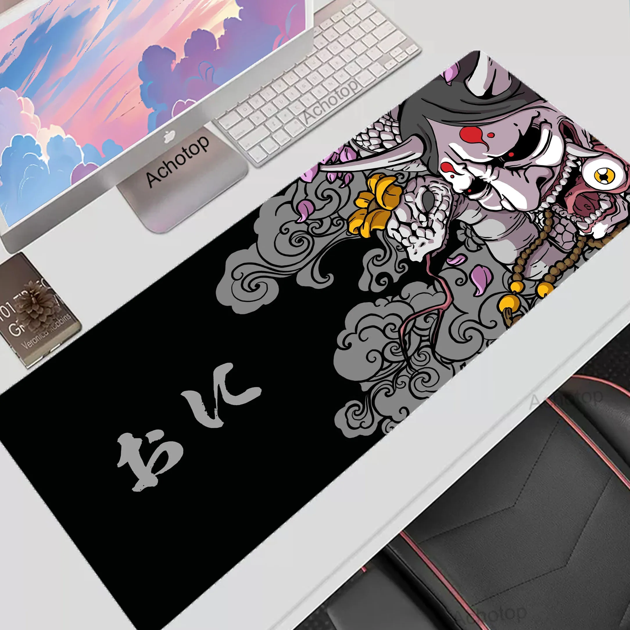 Oni Large Gaming Mouse Pad Computer Gamer Mouse Mat Anti-slip Rubber Deskmat PC Keyboard Carpet Overlock Mousepad 80x30cm XXL
Oni Large Gaming Mouse Pad Computer Gamer Mouse Mat Anti-slip Rubber Deskmat PC Keyboard Carpet Overlock Mousepad 80x30cm XXL
