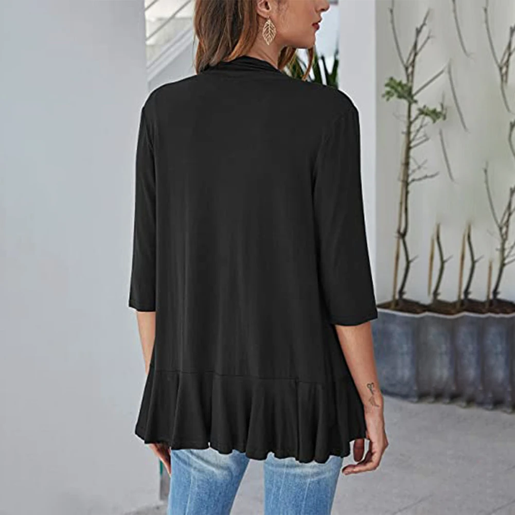 Versatile Women Ladies Open Front Cardigan Jacket Crop Top Bolero Shrug Add a trendy touch to your everyday look
Versatile Women Ladies Open Front Cardigan Jacket Crop Top Bolero Shrug Add a trendy touch to your everyday look