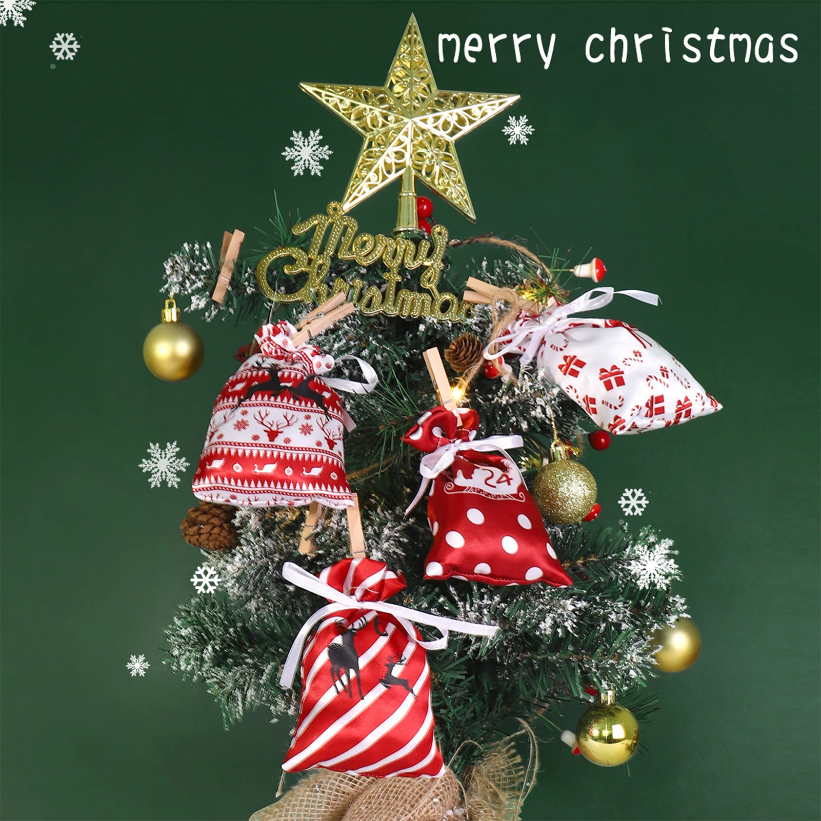 24 Day Christmas Advent Calendar Hanging Christmas Bags for Gifts with Drawstrings DIY Countdown Calendar Bags Home Wall Decor
24 Day Christmas Advent Calendar Hanging Christmas Bags for Gifts with Drawstrings DIY Countdown Calendar Bags Home Wall Decor