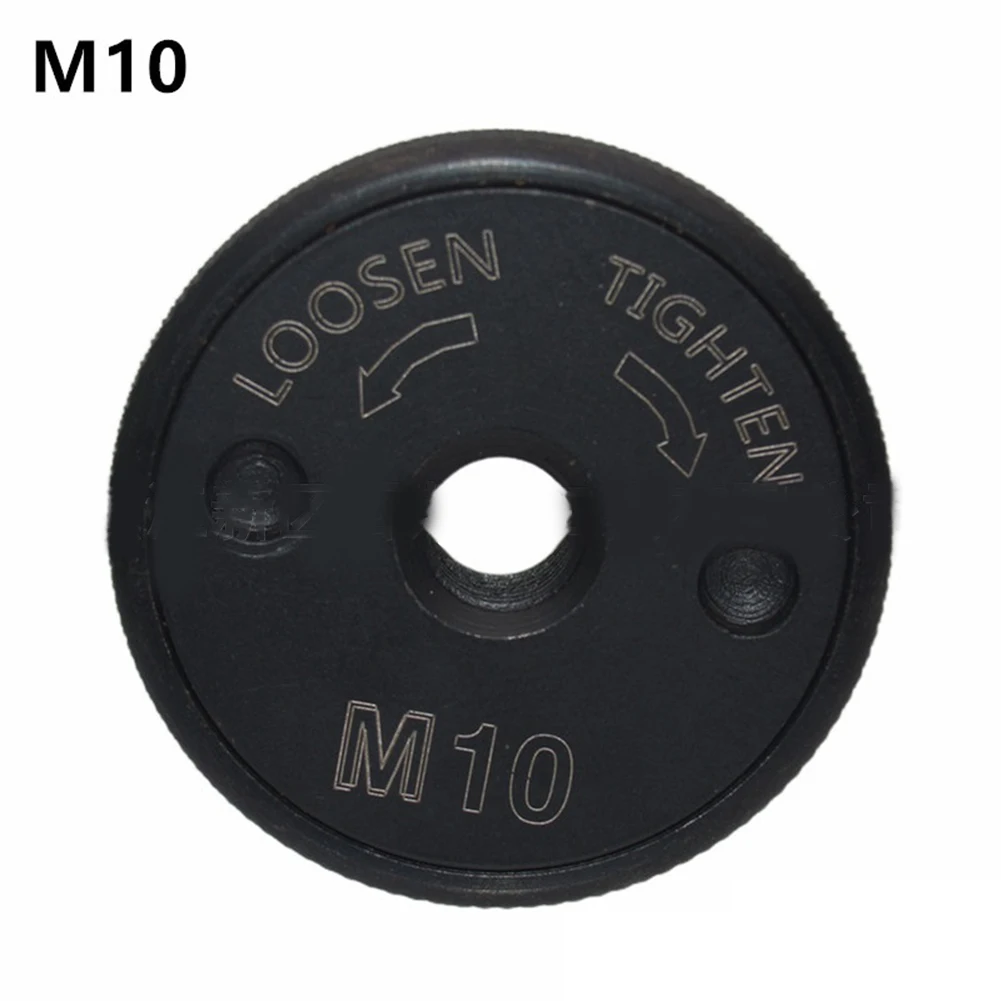 

M10 Thread Angle Grinder Pressure Plate Quick Release Angle Grinder Flange Nut Replacement Parts Clamping Tool