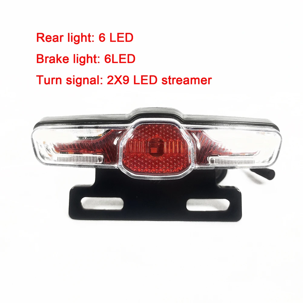 1pc Electric Bicycle Multifunctional Rear Light Waterproof E-bike Taillight ABS LED Water Effect Turn Signal Bike Tail Light
1pc Electric Bicycle Multifunctional Rear Light Waterproof E-bike Taillight ABS LED Water Effect Turn Signal Bike Tail Light
