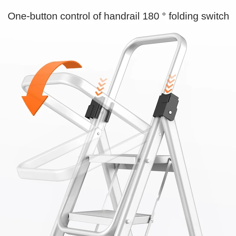 Ladder home safety indoor folding herringbone ladder, multifunctional escalator, thickened ladder stool, telescopic three
Ladder home safety indoor folding herringbone ladder, multifunctional escalator, thickened ladder stool, telescopic three