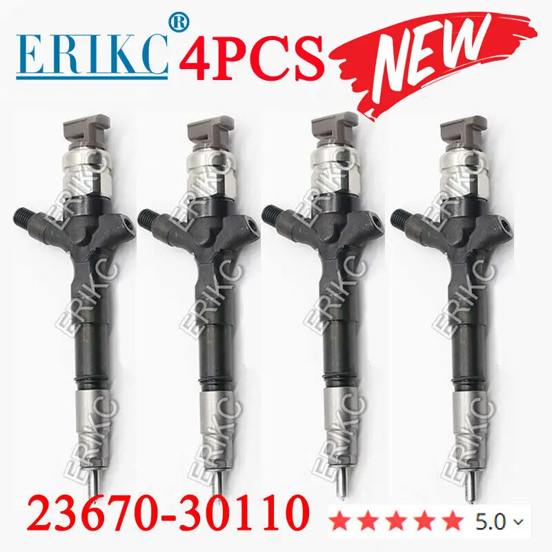 Для DENSO 23670-30110 Toyota Hilux 1KD-FTV новый дизельный топливный инжектор 23670 30110
Для DENSO 23670-30110 Toyota Hilux 1KD-FTV новый дизельный топливный инжектор 23670 30110