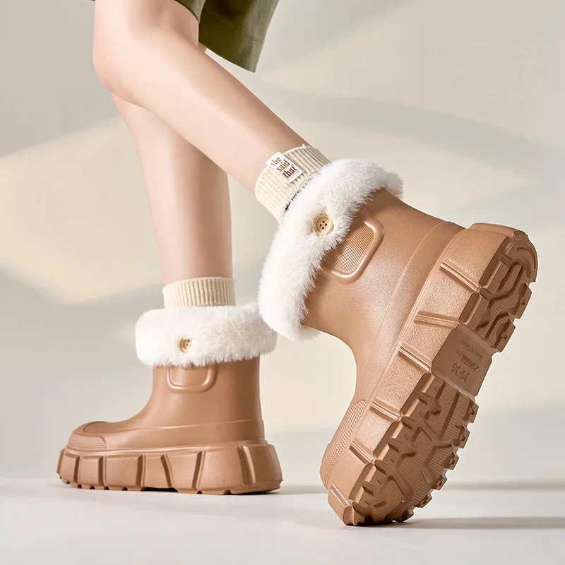 Waterproof Boots Women Winter 2023 New in Plus Plush Warm Ankle Snow Boots Female Comfort Casual Non-slip Quilted Shoes Footwear
Waterproof Boots Women Winter 2023 New in Plus Plush Warm Ankle Snow Boots Female Comfort Casual Non-slip Quilted Shoes Footwear