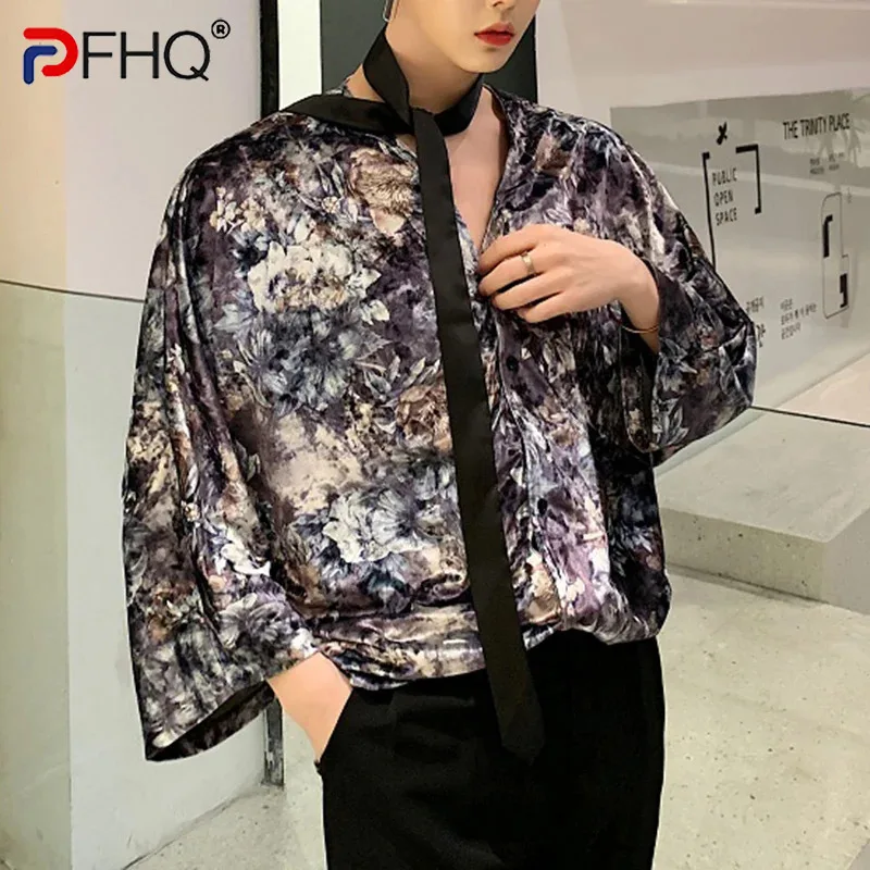 PFHQ Summer Special 3D Printed Comfortable Fabric Shirts Men's Fashion V-neck Print Art Light Luxury Advanced Tide Tops 21Z4012
PFHQ Summer Special 3D Printed Comfortable Fabric Shirts Men's Fashion V-neck Print Art Light Luxury Advanced Tide Tops 21Z4012