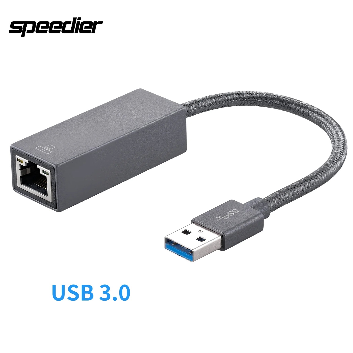 

Переходник с USB 3,0 на Ethernet, Поддержка 2,5 Гбит/с, Ethernet USB Gigabit Ethernet LAN сетевой адаптер tpye-c на RJ45