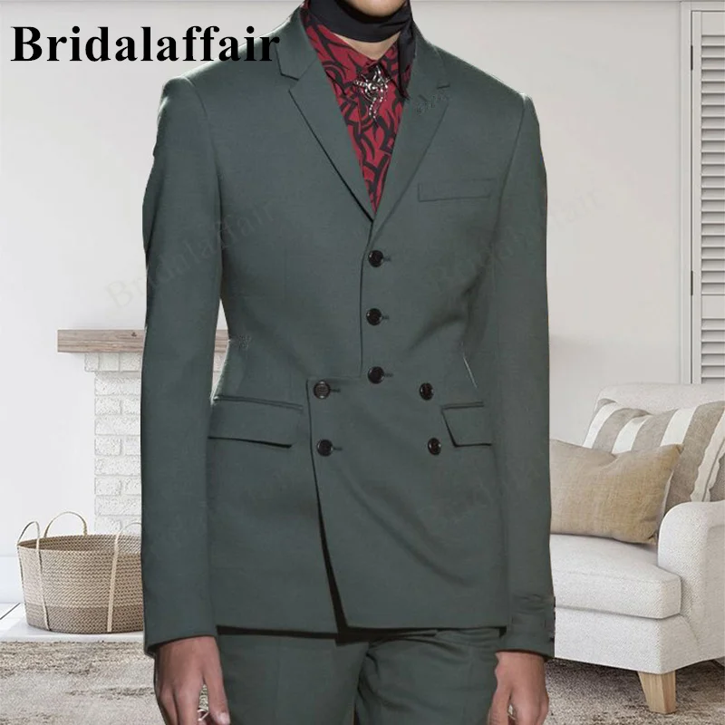 Bridalaffair мужские костюмы серо-зеленые приталенные костюмы для выпускного свадебного смокинга костюм для мужчин 2 шт. Блейзер костюм пиджак брюки мужской костюм
Bridalaffair мужские костюмы серо-зеленые приталенные костюмы для выпускного свадебного смокинга костюм для мужчин 2 шт. Блейзер костюм пиджак брюки мужской костюм