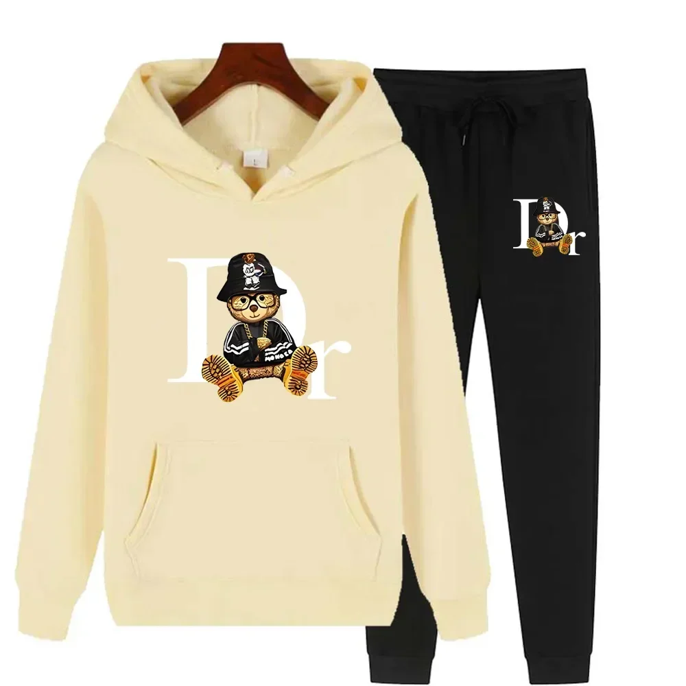 2024 New Winter Men's Sets 2-Piece Hoodies+Running Pants Sport Suits Casual Men/Women Sweatshirts Tracksuit Hooded Sportswear
2024 New Winter Men's Sets 2-Piece Hoodies+Running Pants Sport Suits Casual Men/Women Sweatshirts Tracksuit Hooded Sportswear