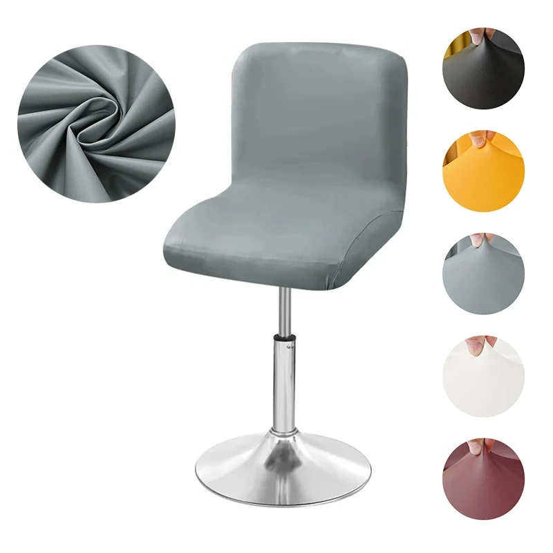 Waterproof Pu Leather Bar Stool Chair Cover Stretch Short Back Chair Covers Removable Dust Chairs Protector for Kitchen Banquet
Waterproof Pu Leather Bar Stool Chair Cover Stretch Short Back Chair Covers Removable Dust Chairs Protector for Kitchen Banquet