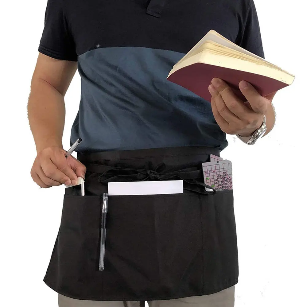 1Pc 3 Pockets Waterproof Waist Short Apron Home Bib Restuarant Kitchen Aprons For Woman Men Chef Home Kitchen Product Heavy Duty
1Pc 3 Pockets Waterproof Waist Short Apron Home Bib Restuarant Kitchen Aprons For Woman Men Chef Home Kitchen Product Heavy Duty