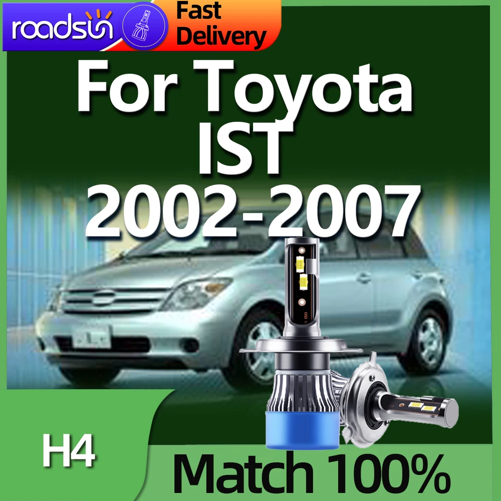 Roadsun Car Headlight H4 42000LM LED Bulbs CSP CHip 6000K High Bright For Toyota IST 2002 2003 2004 2005 2006 2007
Roadsun Car Headlight H4 42000LM LED Bulbs CSP CHip 6000K High Bright For Toyota IST 2002 2003 2004 2005 2006 2007