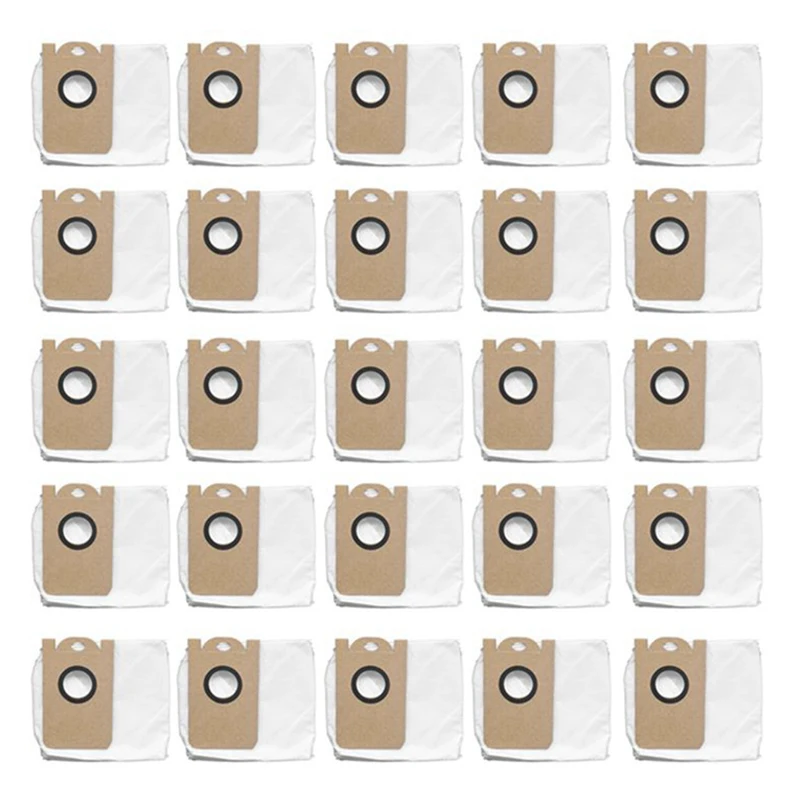 25Pcs For VIOMI S9 Robot Vacuum Cleaner Dust Bag Cleaner Large Capacity Leakproof Dust Bag Replacement Parts Kit 
25Pcs For VIOMI S9 Robot Vacuum Cleaner Dust Bag Cleaner Large Capacity Leakproof Dust Bag Replacement Parts Kit