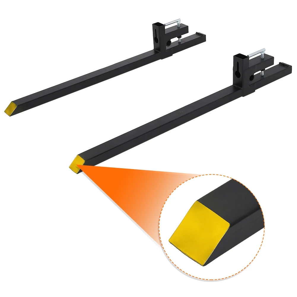 Clamp-on Pallet Forks Rust-proof High Bearing Capacity With Adjustable Stabilizer Bar
Clamp-on Pallet Forks Rust-proof High Bearing Capacity With Adjustable Stabilizer Bar