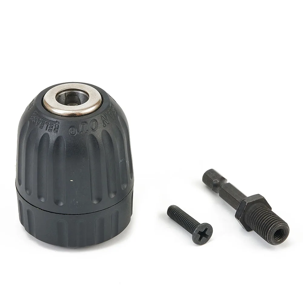 0.8-10mm Precise Keyless Drill Chuck Converter 3/8"- 24UNF Thread Quick Change Adapter 1/4" Hex Shank For Power Tool Accessories
0.8-10mm Precise Keyless Drill Chuck Converter 3/8"- 24UNF Thread Quick Change Adapter 1/4" Hex Shank For Power Tool Accessories