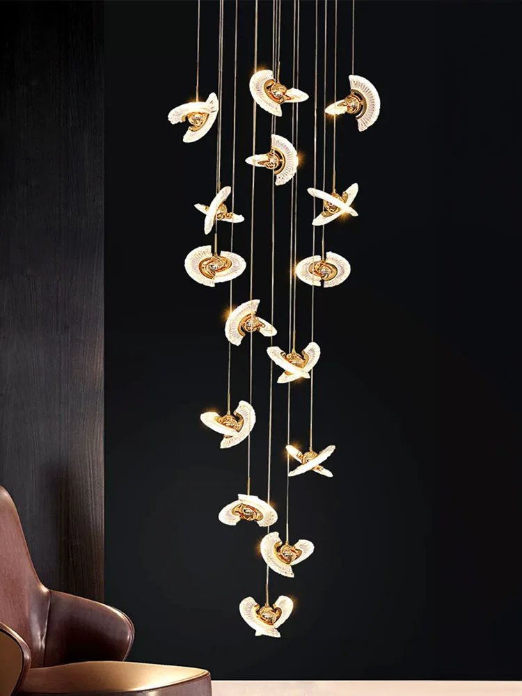 Modern Minimalist Attic Chandeliers. Duplex Apartment Lobby Lighting Fixtures, Hanging Ball Chandeliers, Staircase Chandeliers
Modern Minimalist Attic Chandeliers. Duplex Apartment Lobby Lighting Fixtures, Hanging Ball Chandeliers, Staircase Chandeliers
