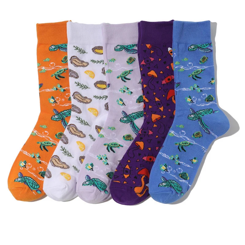 New Funny socks hip hop Print Novelty Crazy Sokken Hip hop unisex comfortable fashion skateboard Happy Meias
New Funny socks hip hop Print Novelty Crazy Sokken Hip hop unisex comfortable fashion skateboard Happy Meias