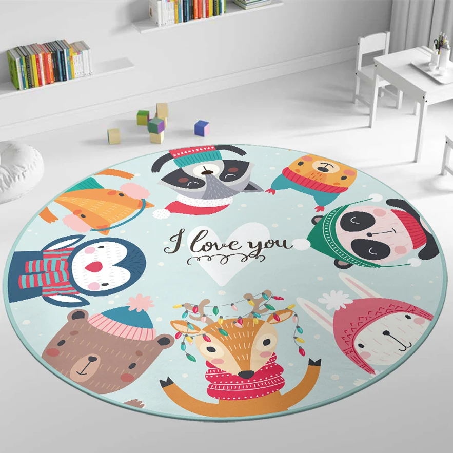 Nordic Ins Modern Hand-Painted Cute Cartoon round Carpet Living Room Bedroom Sofa Cushion Children's Room Balcony Mat
Nordic Ins Modern Hand-Painted Cute Cartoon round Carpet Living Room Bedroom Sofa Cushion Children's Room Balcony Mat