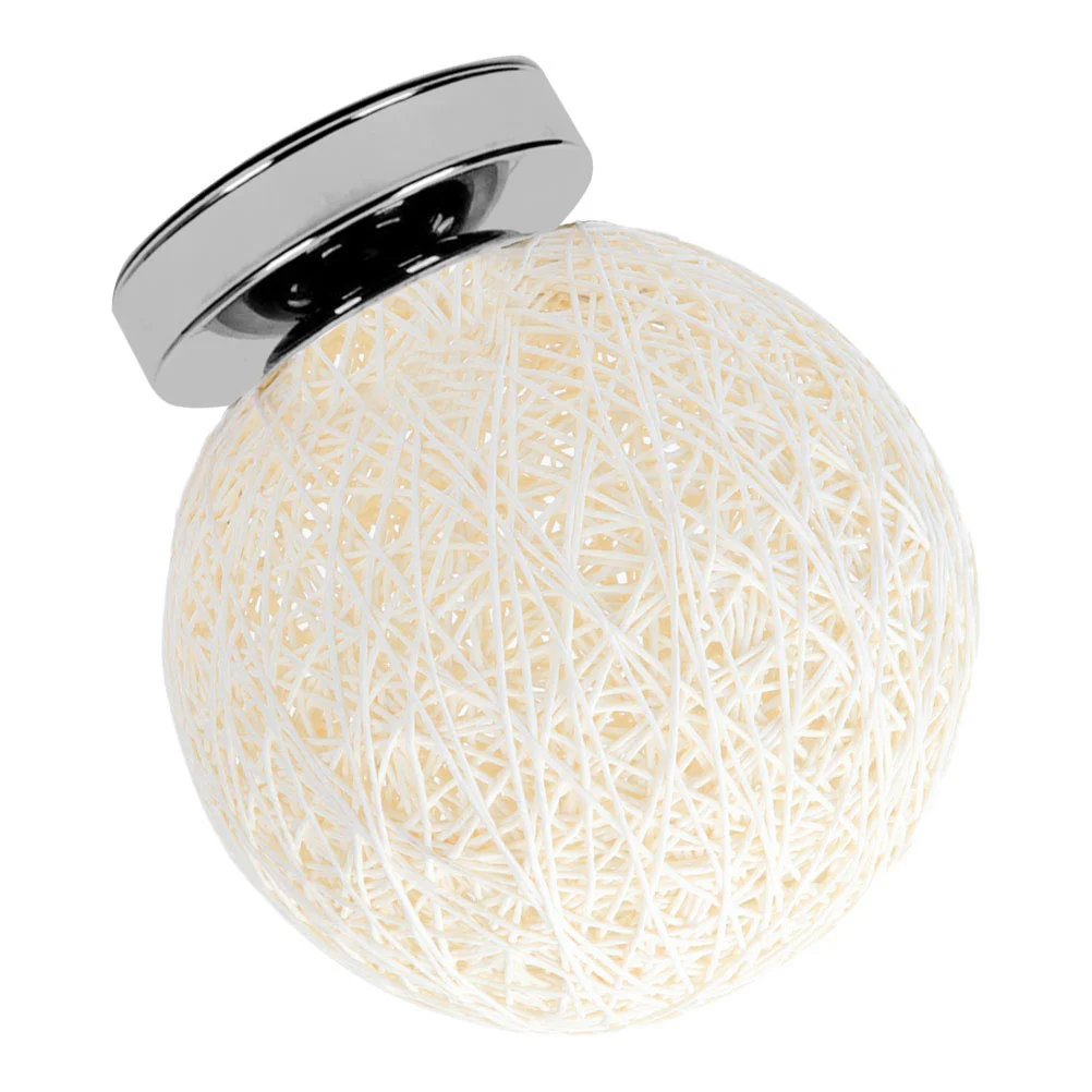 

Креативный ротанговый шар, ночник, потолочная лампа, декоративный потолок, лампа для коридора, кабинета, ротанговая лампа