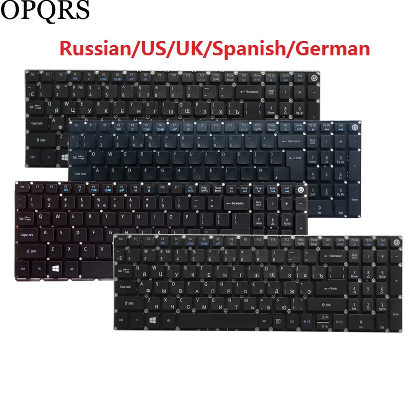 

For Acer Aspire V5-591 V5-591G E5-773 E5-574 E5-773G F5-573 F5-771G Russian RU/US/UK/Spanish SP/German GR laptop keyboard