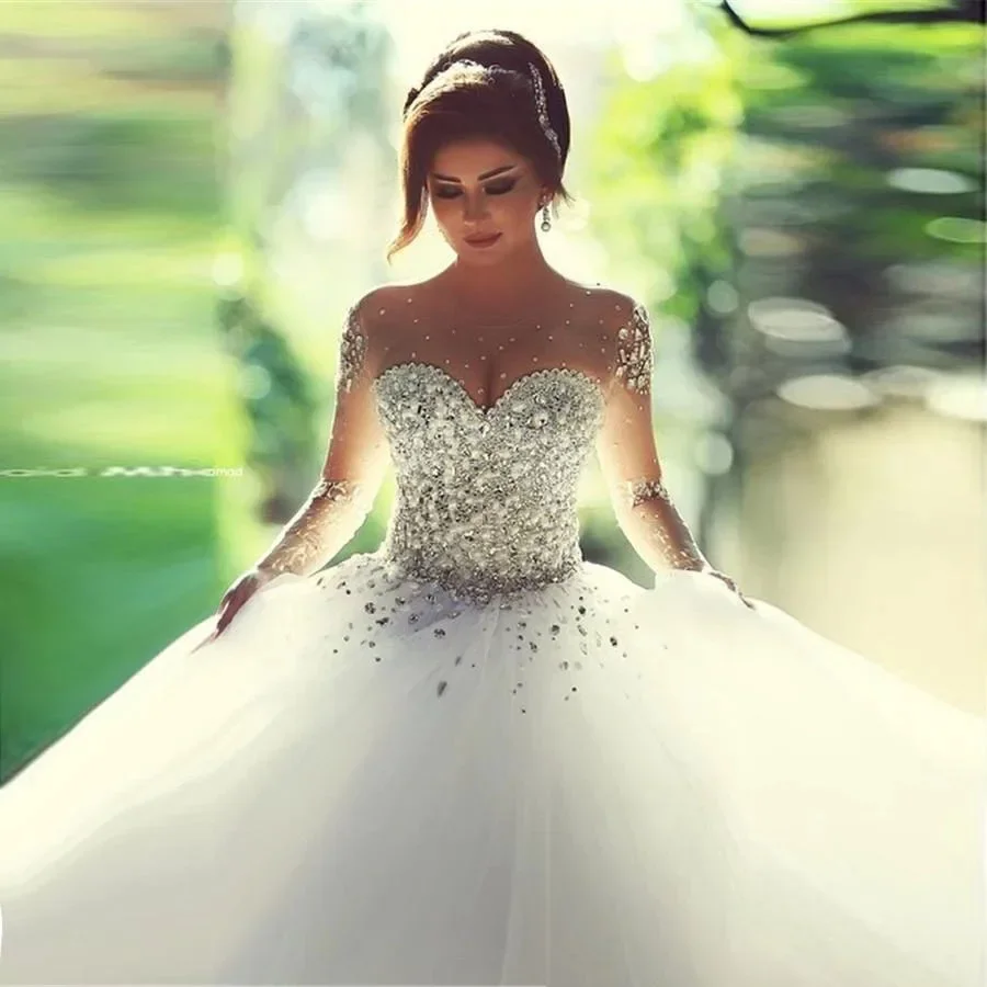 Angelsbridep Gorgeous Robe De Mariee2024 Ball Gown Wedding Dresses Princesse Scoop Neck Elegant Pearls Beads Shiny Bridal Gown
Angelsbridep Gorgeous Robe De Mariee2024 Ball Gown Wedding Dresses Princesse Scoop Neck Elegant Pearls Beads Shiny Bridal Gown
