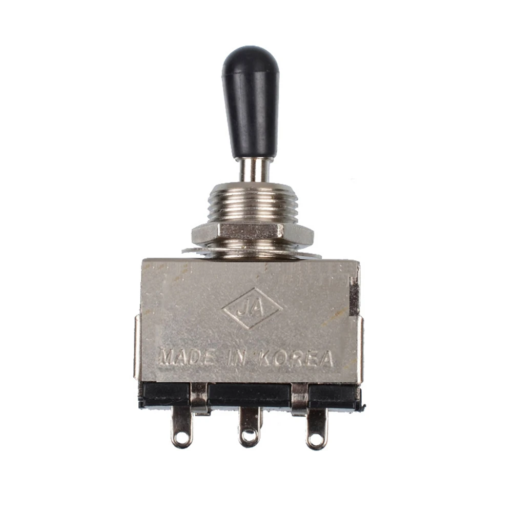 Guitar Metal Closed 3 Way Selector Tone Toggle Switch Replacement Accessory Musical Instrument Guitar Parts For Electric Guitars
Guitar Metal Closed 3 Way Selector Tone Toggle Switch Replacement Accessory Musical Instrument Guitar Parts For Electric Guitars