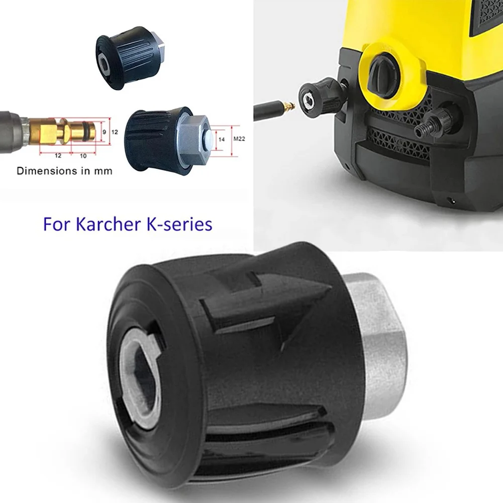 Adapter Pressure Washer Tools M22-14mm Outlet Pressure Quick For Karcher High Hose Release Socket Washer 2643037
Adapter Pressure Washer Tools M22-14mm Outlet Pressure Quick For Karcher High Hose Release Socket Washer 2643037