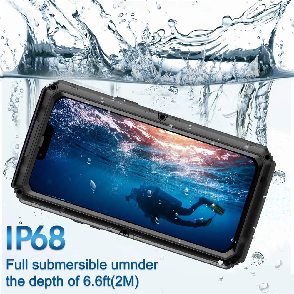Роскошный Водонепроницаемый Чехол IP68 для Apple iPhone 13 Pro Max, металлический бронированный чехол с полной защитой на 360 °, ударопрочный чехол для телефона
Роскошный Водонепроницаемый Чехол IP68 для Apple iPhone 13 Pro Max, металлический бронированный чехол с полной защитой на 360 °, ударопрочный чехол для телефона