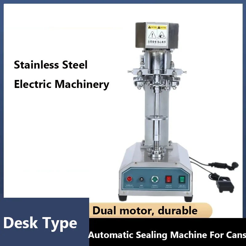 Automatic Can Sealing Machine Stainless Steel Pet Bottle Cap Seamer Beer Cup Sealer Fast Food Shop Packaging Tools
Automatic Can Sealing Machine Stainless Steel Pet Bottle Cap Seamer Beer Cup Sealer Fast Food Shop Packaging Tools