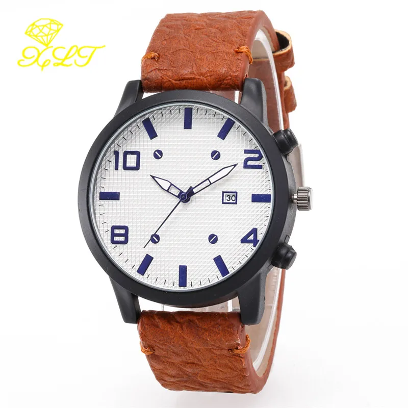Classic Men's Calendar Business Fashion Trend Men's Watch PU Belt Quartz Watch relogio masculino
Classic Men's Calendar Business Fashion Trend Men's Watch PU Belt Quartz Watch relogio masculino