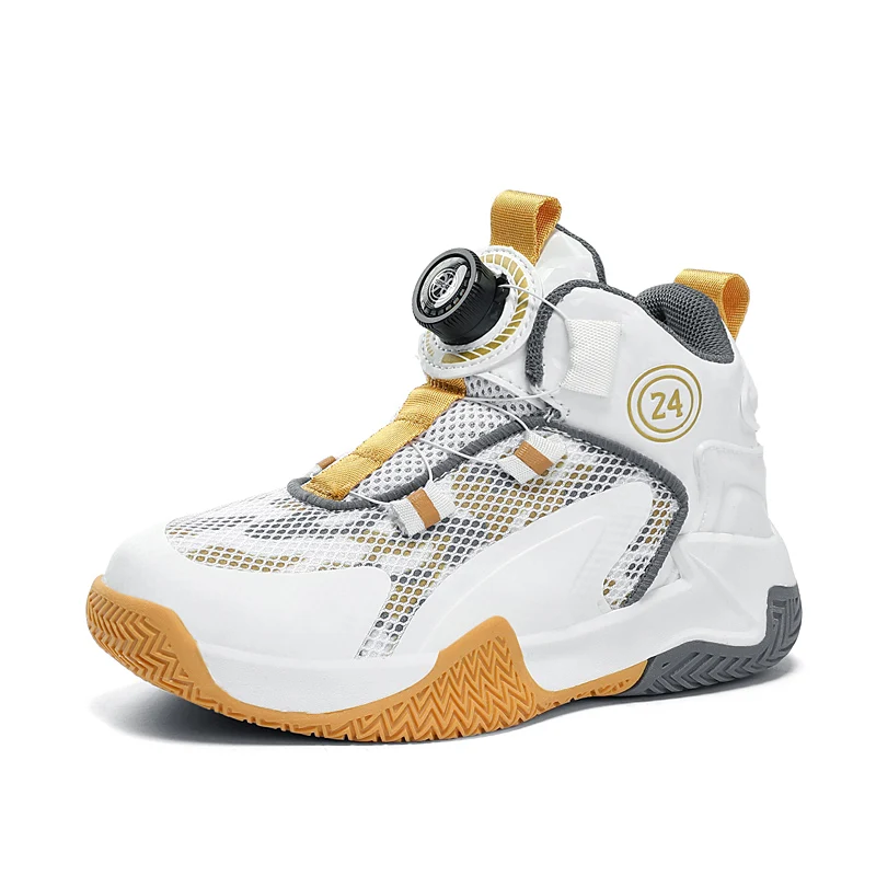 Teens Sports Shoes Children's Basketball Shoes High Top Non-slip Kids Sneakers Breathable Outdoor Child Boys Basket Trainers
Teens Sports Shoes Children's Basketball Shoes High Top Non-slip Kids Sneakers Breathable Outdoor Child Boys Basket Trainers