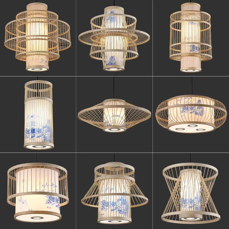 Vintage Japanese Chandelier Hotel Teahouse Special Lighting, with Spotlights Bamboo Dining Chandelier
Vintage Japanese Chandelier Hotel Teahouse Special Lighting, with Spotlights Bamboo Dining Chandelier