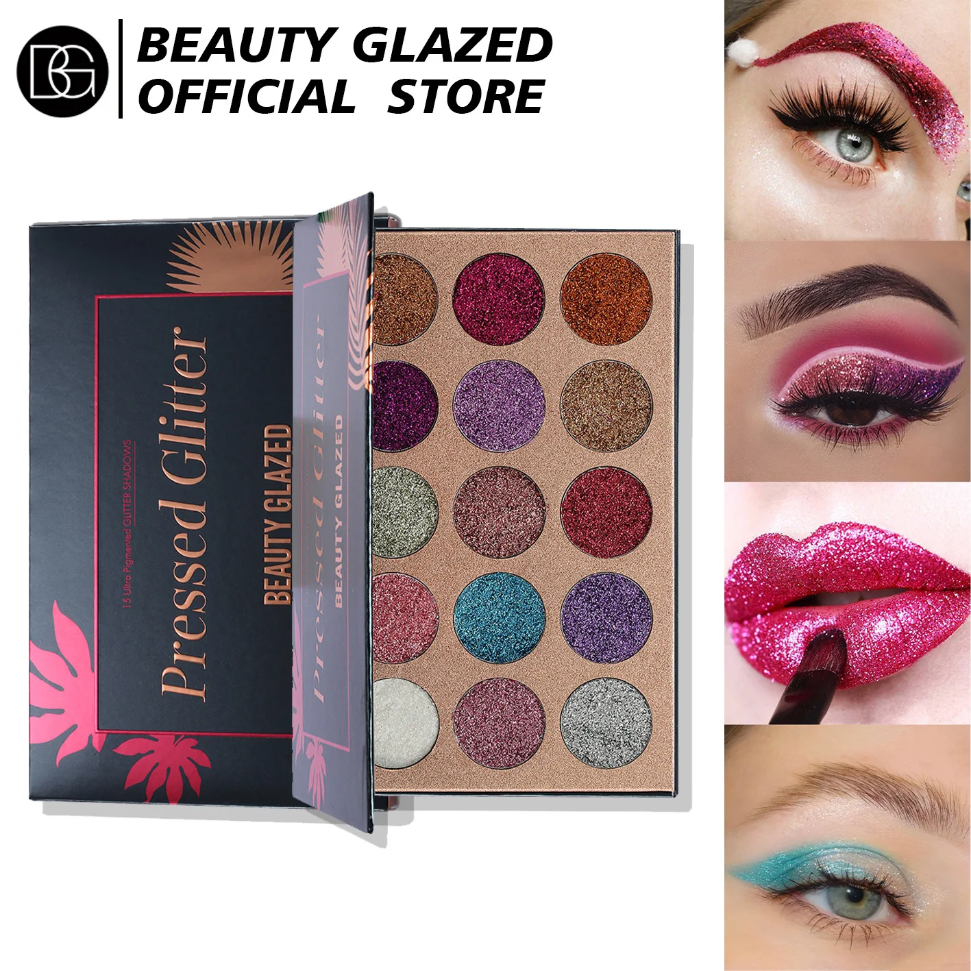 Beauty Glazed 15 Colours Glitter Eyeshadow Pearlescent Highlighter Eye Shadow Makeup Beauty Contour Palette Korean Cosmetics
Beauty Glazed 15 Colours Glitter Eyeshadow Pearlescent Highlighter Eye Shadow Makeup Beauty Contour Palette Korean Cosmetics