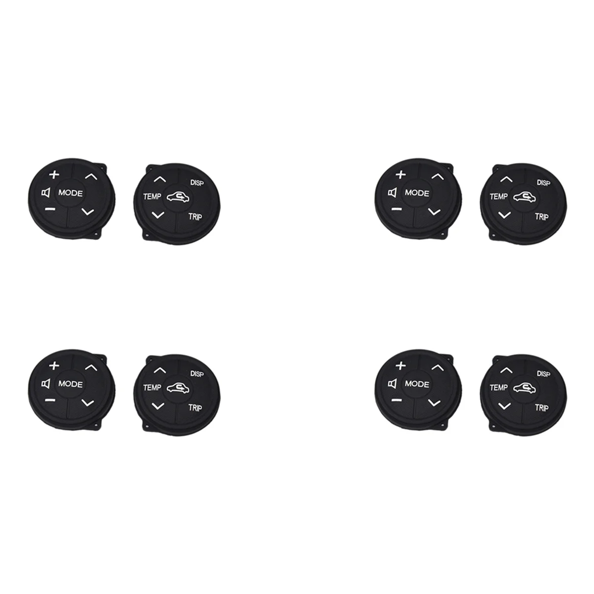 4X for Toyota Prius 30 XW30 09-15 Prius C Aqua Button Multifunction Steering Wheel Switch Control Button Panel Rubber
4X for Toyota Prius 30 XW30 09-15 Prius C Aqua Button Multifunction Steering Wheel Switch Control Button Panel Rubber