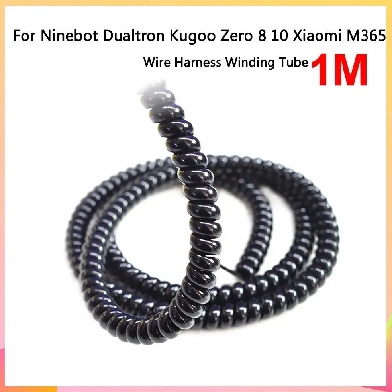 1/2 шт., спиральный органайзер для намотки проводов из ТПУ для Ninebot Dualtron Kugoo Zero 8 10 Xiaomi M365 Scootors
1/2 шт., спиральный органайзер для намотки проводов из ТПУ для Ninebot Dualtron Kugoo Zero 8 10 Xiaomi M365 Scootors