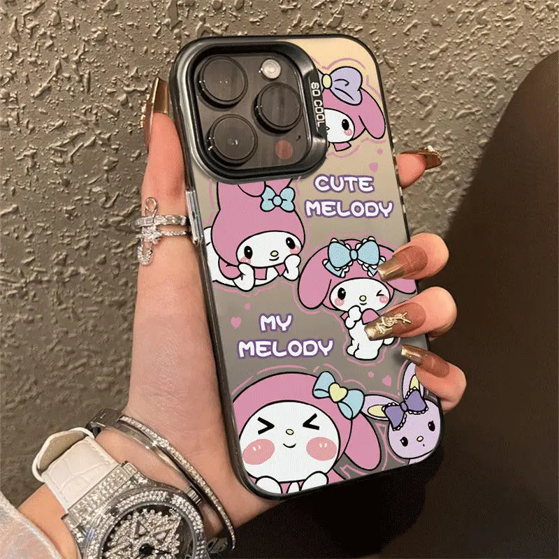 Kawaii Anime Sanrio My Melody Phone Case Cute Cartoon Kuromi Suit for iphone 14 13 12Promax Apple Cover Gifts for Girls
Kawaii Anime Sanrio My Melody Phone Case Cute Cartoon Kuromi Suit for iphone 14 13 12Promax Apple Cover Gifts for Girls