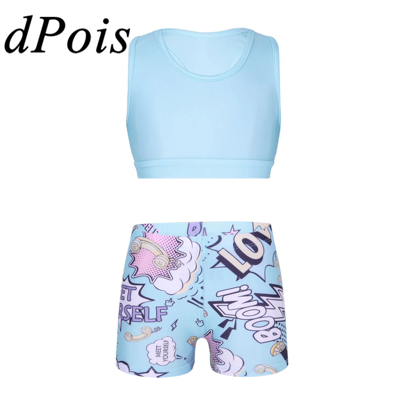 Yoga Sets Kids Ballet Gymnastics Outfits 2PCS Children Girls Tracksuit Gym Sports Bra Top and Shorts Dancing Sports Clothes Sets
Yoga Sets Kids Ballet Gymnastics Outfits 2PCS Children Girls Tracksuit Gym Sports Bra Top and Shorts Dancing Sports Clothes Sets