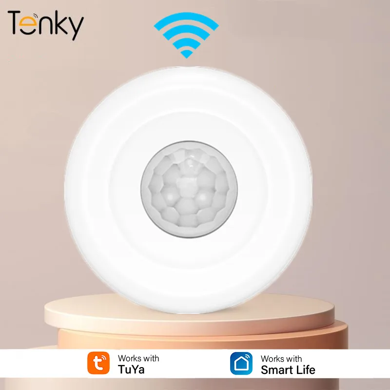 Tuya WiFi PIR Motion Sensor Infrared Detector Night Light Security Burglar Alarm Sensor Smart Home Remote Smart Life Monitor
Tuya WiFi PIR Motion Sensor Infrared Detector Night Light Security Burglar Alarm Sensor Smart Home Remote Smart Life Monitor