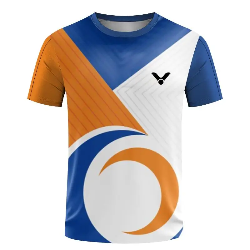 2024 New Men's T-shirt Clothing Customize Logo 3D Print Short Sleeve T Shirts Summer Top Oversized Tee Shirt Competition Uniform
2024 New Men's T-shirt Clothing Customize Logo 3D Print Short Sleeve T Shirts Summer Top Oversized Tee Shirt Competition Uniform