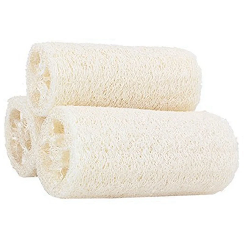 

10 Pack Of Organic Loofahs Loofah Spa Exfoliating Scrubber Natural Luffa Body Wash Sponge Remove Dead Skin Made Soap