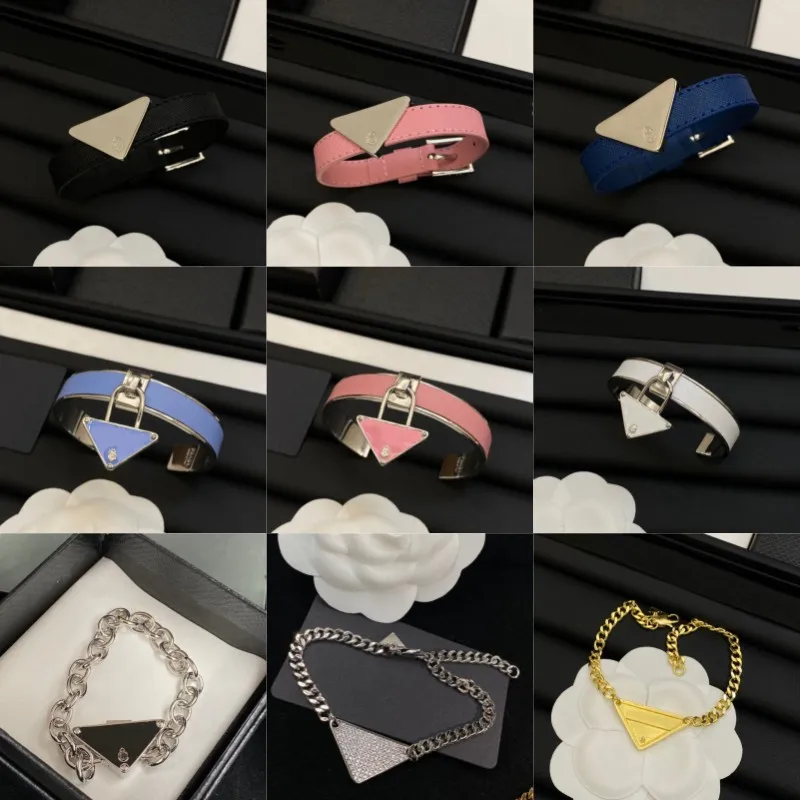 AAA high version of European and American popular letter P bracelet personality charm full diamond triangle bracelet leatherrope
AAA high version of European and American popular letter P bracelet personality charm full diamond triangle bracelet leatherrope