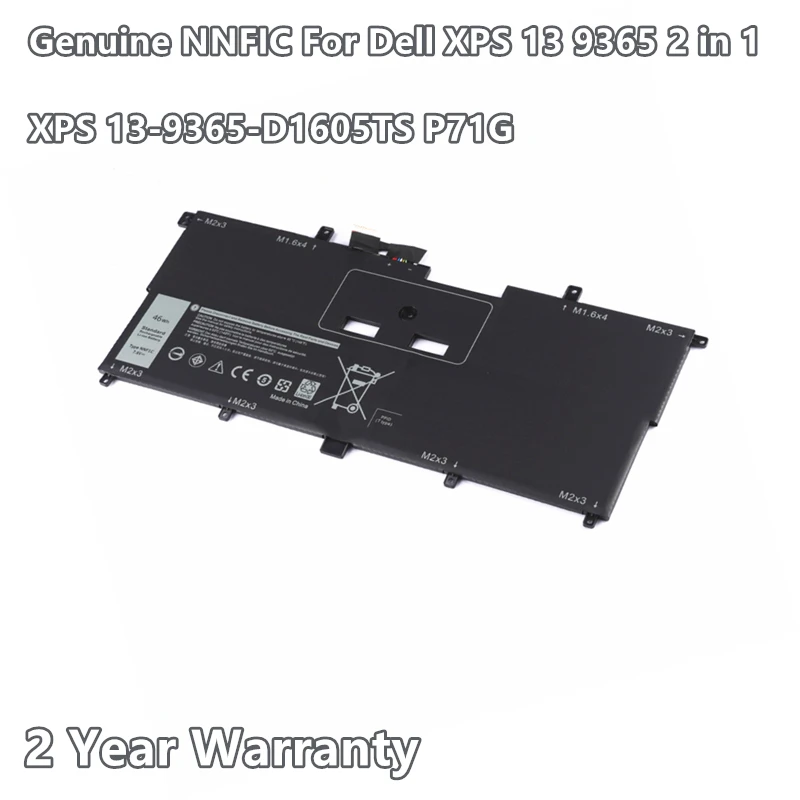 Оригинальный Новый 46Wh NNF1C HMPFH Аккумулятор для ноутбука Dell XPS 13 9365 2 в 1 Series XPS13-9365-D1805TS D1605TS D3605TS P71G P71G00
Оригинальный Новый 46Wh NNF1C HMPFH Аккумулятор для ноутбука Dell XPS 13 9365 2 в 1 Series XPS13-9365-D1805TS D1605TS D3605TS P71G P71G00