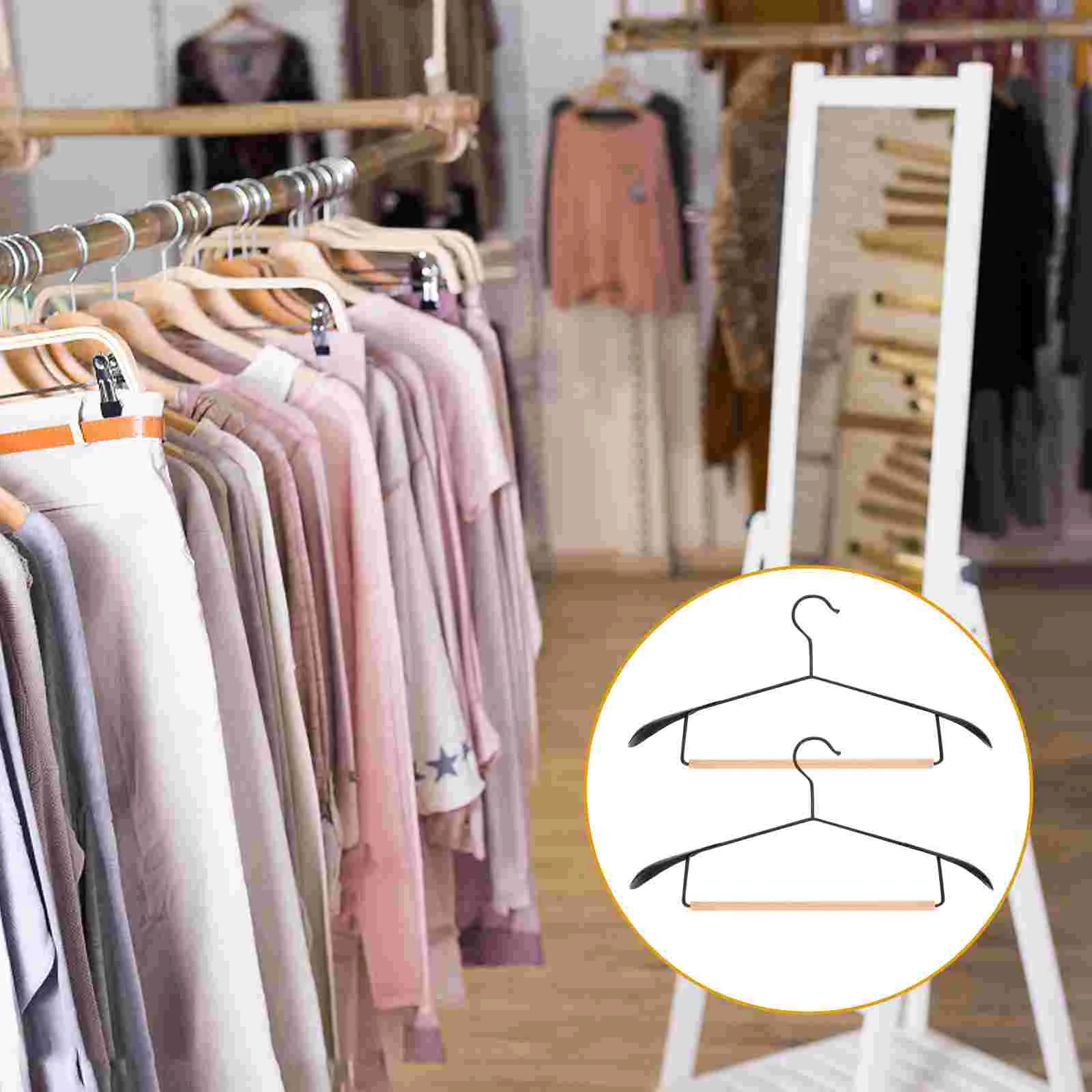 5 Pcs Hanger For Indoor Pants Multifunction Hangers Closet Iron Organizer Clothes
5 Pcs Hanger For Indoor Pants Multifunction Hangers Closet Iron Organizer Clothes
