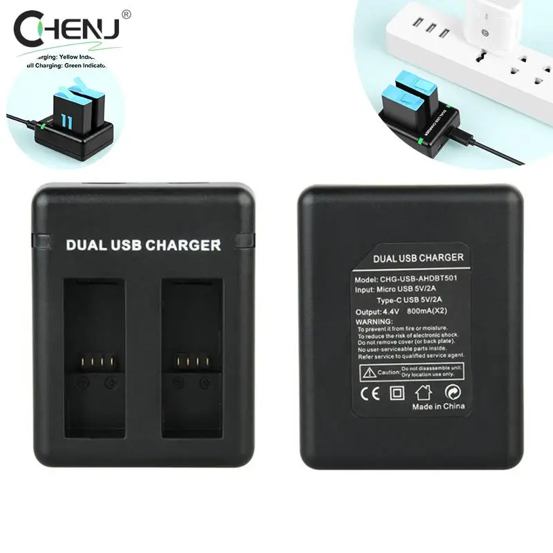 Новинка, зарядное устройство для Hero11 Black / HERO9 Black / HERO10 с двумя портами USB, двойное зарядное устройство, черные детали для экшн-камеры
Новинка, зарядное устройство для Hero11 Black / HERO9 Black / HERO10 с двумя портами USB, двойное зарядное устройство, черные детали для экшн-камеры