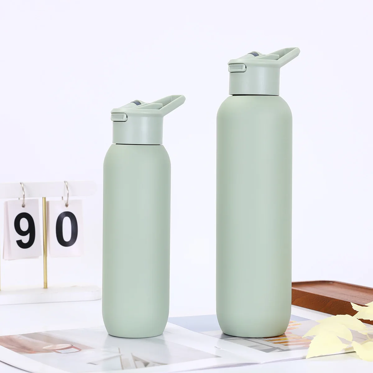 Steel Sports Water Bottle Thermos 580/1000ml Insulated Water Cup Travel Flask 8 S91ab4f99bd744f18a527bdf810ee0c4eT