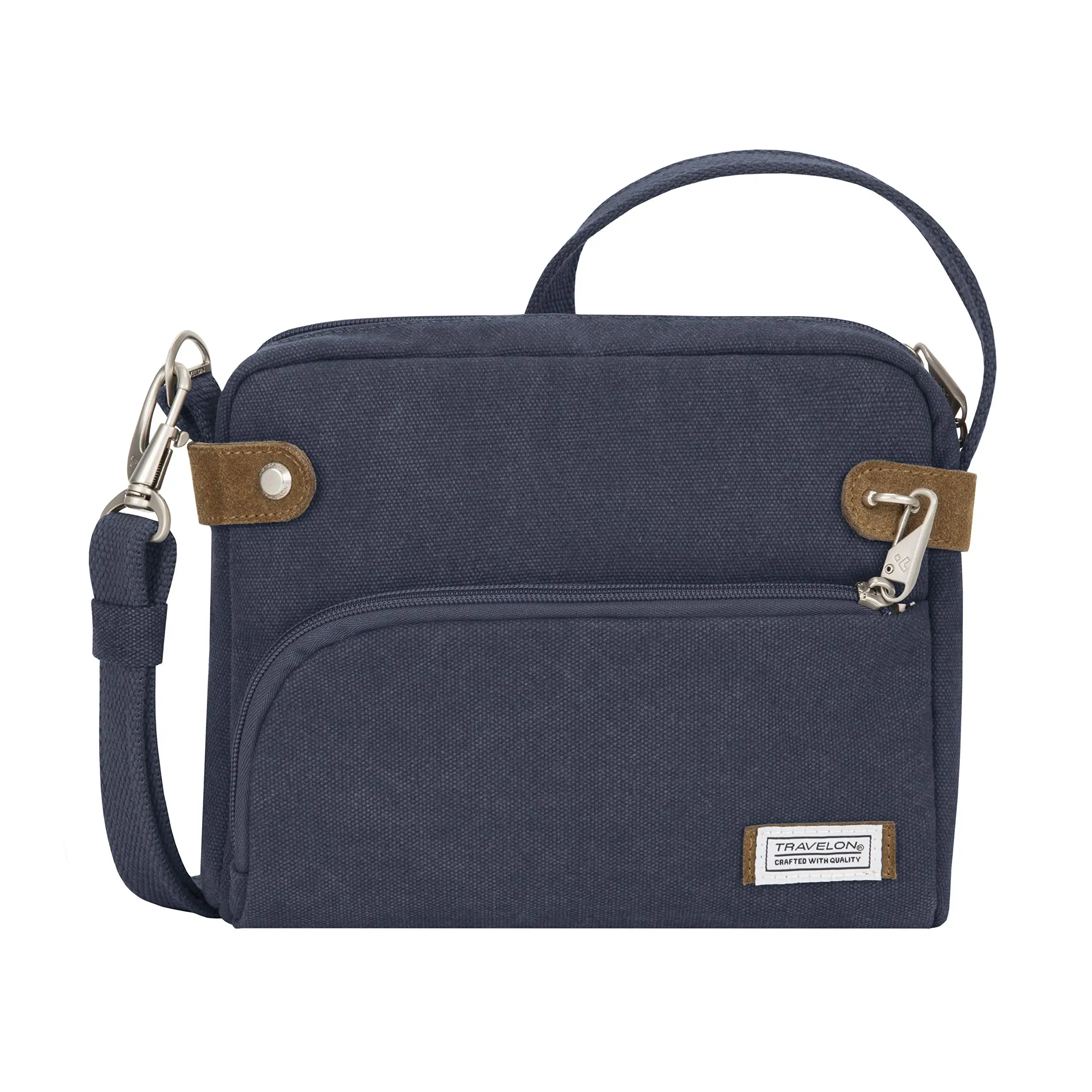 

Anti-theft traditional crossbody bag protects your essentials